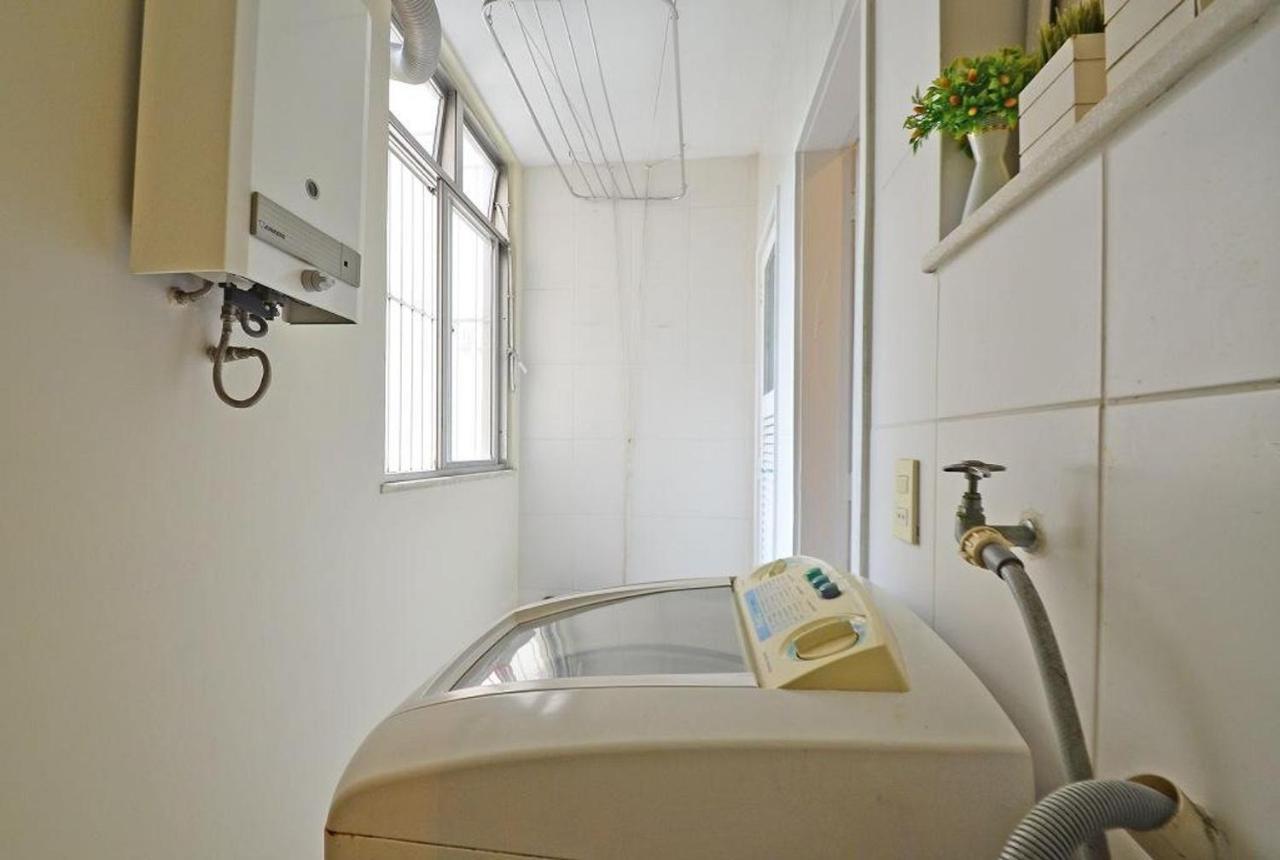 Confortavel E Seguro 2 Quartos Com Varanda No Leme Rio de Janeiro Buitenkant foto